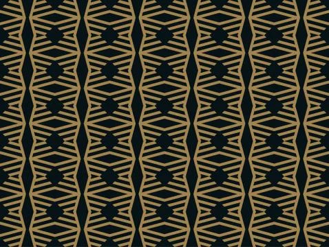 Vector seamless pattern. Modern stylish texture. Repeating geometric tiles fr Stock Illustration