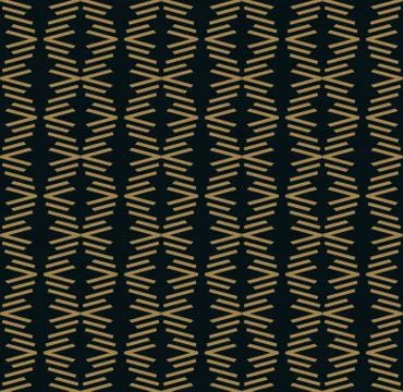 Vector seamless pattern. Modern stylish texture. Repeating geometric tiles fr Stock Illustration