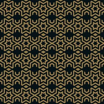 Vector seamless pattern. Modern stylish texture. Repeating geometric tiles fr Stock Illustration
