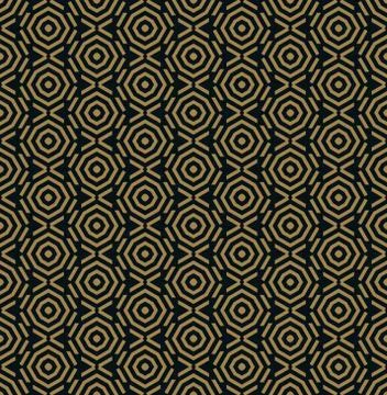 Vector seamless pattern. Modern stylish texture. Repeating geometric tiles fr Illustrazione stock