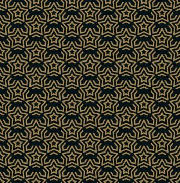 Vector seamless pattern. Modern stylish texture. Repeating geometric tiles fr Stock Illustration