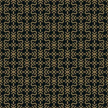 Vector seamless pattern. Modern stylish texture. Repeating geometric tiles fr Stock Illustration