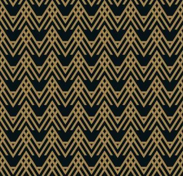 Vector seamless pattern. Modern stylish texture. Repeating geometric tiles fr Stock Illustration