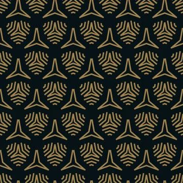 Vector seamless pattern. Modern stylish texture. Repeating geometric tiles fr Stock Illustration