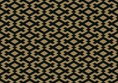 Vector seamless pattern. Modern stylish texture. Repeating geometric tiles fr Stock Illustration