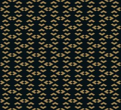 Vector seamless pattern. Modern stylish texture. Repeating geometric tiles fr Stock Illustration