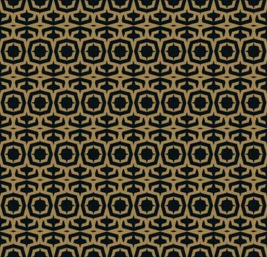 Vector seamless pattern. Modern stylish texture. Repeating geometric tiles fr Stock Illustration