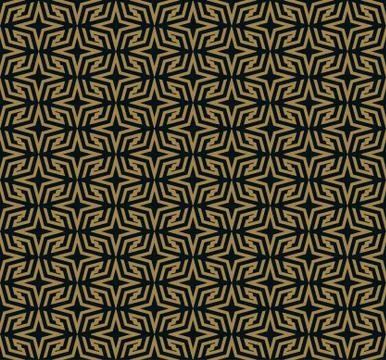 Vector seamless pattern. Modern stylish texture. Repeating geometric tiles fr Stock Illustration