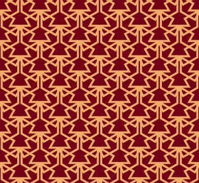 Vector seamless pattern. Modern stylish abstract texture. Repeating geometric Illustrazione stock