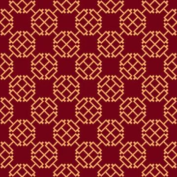 Vector seamless pattern. Modern stylish abstract texture. Repeating geometric Stock Illustration