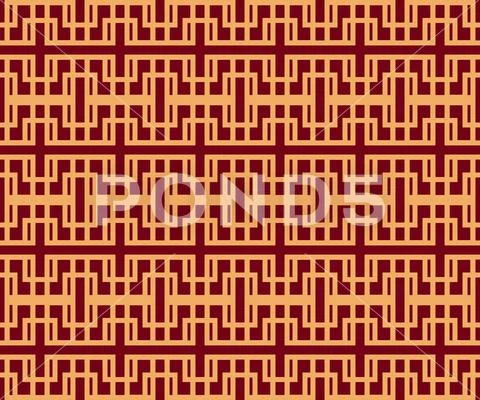 Vector seamless pattern. Modern stylish texture. Geometric striped ornament. 스톡 일러스트