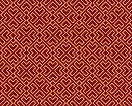 Vector seamless pattern. Modern stylish abstract texture. Repeating geometric Stock Illustration