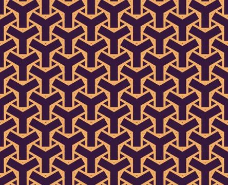 Vector seamless pattern. Modern stylish abstract texture. Repeating geometric Stock Illustration