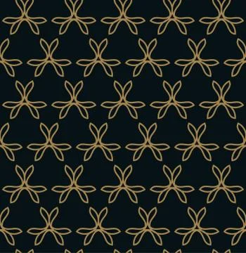 Vector seamless pattern. Modern stylish texture. Geometric linear ornament. Illustrazione stock
