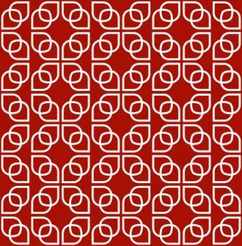Vector seamless pattern. Modern stylish texture. Geometric linear ornament. Stock Illustration