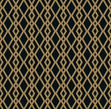 Vector seamless pattern. Modern stylish texture. Geometric striped ornament. Illustrazione stock