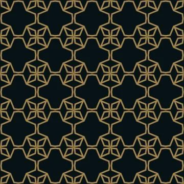 Vector seamless pattern. Modern stylish abstract texture. Repeating geometric Stock Illustration