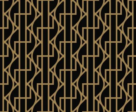 Vector seamless pattern. Modern stylish texture. Repeating abstract backgroun Stock Illustration