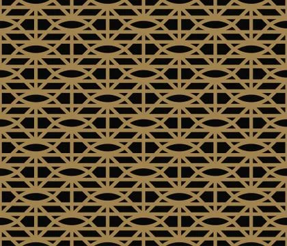 Vector seamless pattern. Modern stylish texture. Repeating abstract backgroun Stock Illustration