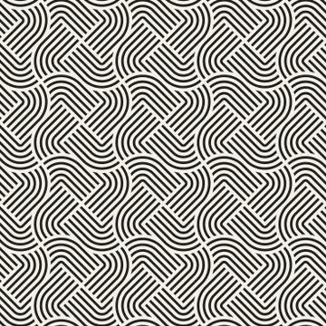 Vector seamless pattern. Modern stylish texture. Repeating abstract backgroun イラスト素材