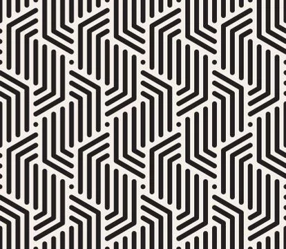 Vector seamless pattern. Modern stylish abstract texture. Repeating geometric イラスト素材
