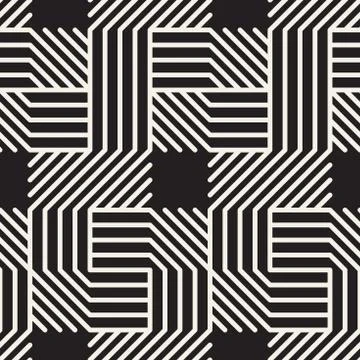 Vector seamless pattern. Modern stylish abstract texture. Repeating geometric 스톡 일러스트