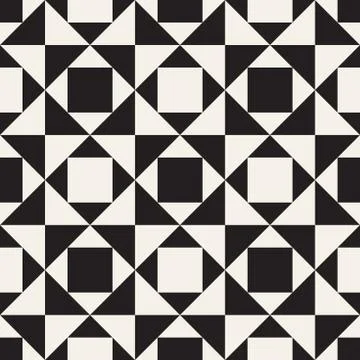 Vector seamless pattern. Modern stylish abstract texture. Repeating geometric 스톡 일러스트