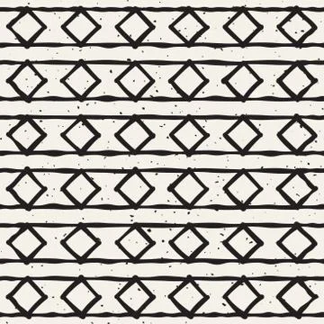 Vector seamless pattern. Modern stylish abstract texture. Repeating geometric Illustrazione stock