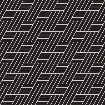Vector seamless pattern. Modern stylish abstract texture. Repeating tiles Stock Illustration