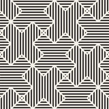 Vector seamless pattern. Modern stylish abstract texture. Repeating geometric Illustrazione stock