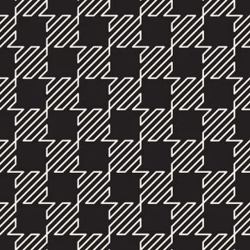 Vector seamless pattern. Modern stylish abstract texture. Repeating geometric Stock Illustration