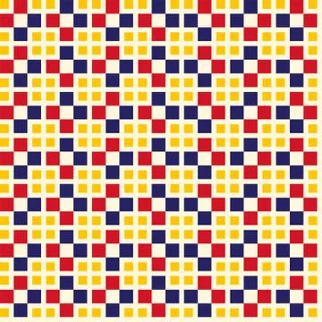 Vector seamless pattern. Modern stylish texture ornament. Repeating geometric イラスト素材