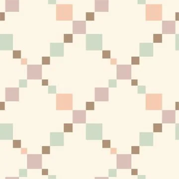 Vector seamless pattern. Modern stylish texture for design. Stock Illustration