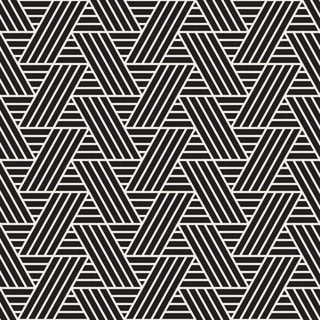 Vector seamless pattern. Modern stylish abstract texture. Repeating geometric 스톡 일러스트