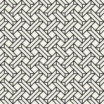 Vector seamless pattern. Modern stylish abstract texture. Repeating geometric Stock Illustration