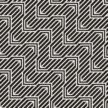 Vector seamless pattern. Modern stylish abstract texture. Repeating geometric イラスト素材