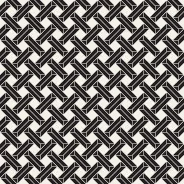 Vector seamless pattern. Modern stylish abstract texture. Repeating geometric Stock Illustration