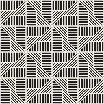 Vector seamless pattern. Modern stylish abstract texture. Repeating geometric Stock Illustration