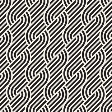 Vector seamless pattern. Modern stylish abstract texture. Repeating geometric Stock Illustration