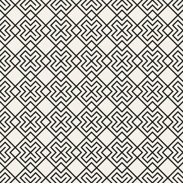 Vector seamless pattern. Modern stylish abstract texture. Repeating geometric 스톡 일러스트