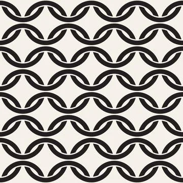 Vector seamless pattern. Modern stylish abstract texture. Repeating geometric Stock Illustration