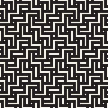 Vector seamless pattern. Modern stylish abstract texture. Repeating geometric 스톡 일러스트