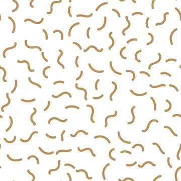 Vector seamless pattern. Modern stylish texture. Geometric striped ornament Stock Illustration