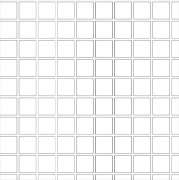 Vector seamless pattern. Modern stylish texture. Monochrome line art. Stock Illustration