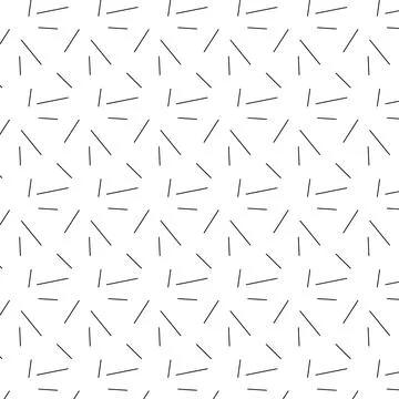 Vector seamless pattern. Modern stylish texture. Monochrome line art. Stock Illustration