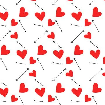 Vector seamless pattern. Modern stylish texture. Monochrome linear braids Stock Illustration