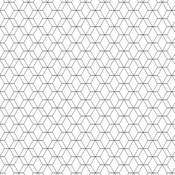 Vector seamless pattern. Modern stylish texture. Monochrome linear braids Stock Illustration