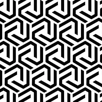 Vector seamless pattern. Modern stylish abstract texture. Repeating geometric Stock Illustration