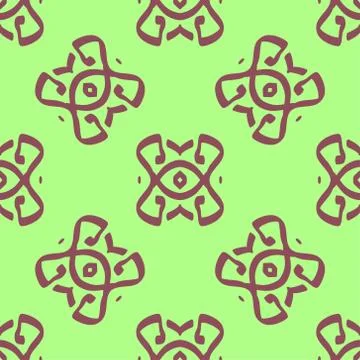 Vector seamless pattern. Modern texture. Repeating endless abstract hand draw Illustrazione stock