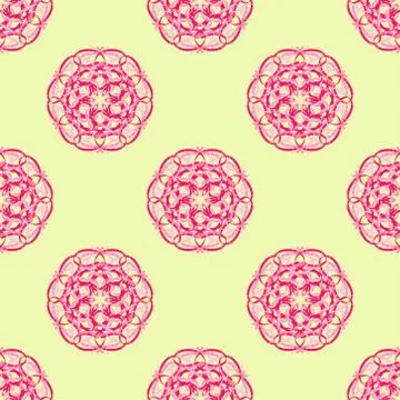 Vector seamless pattern. Modern texture. Repeating endless abstract hand draw Stock Illustration